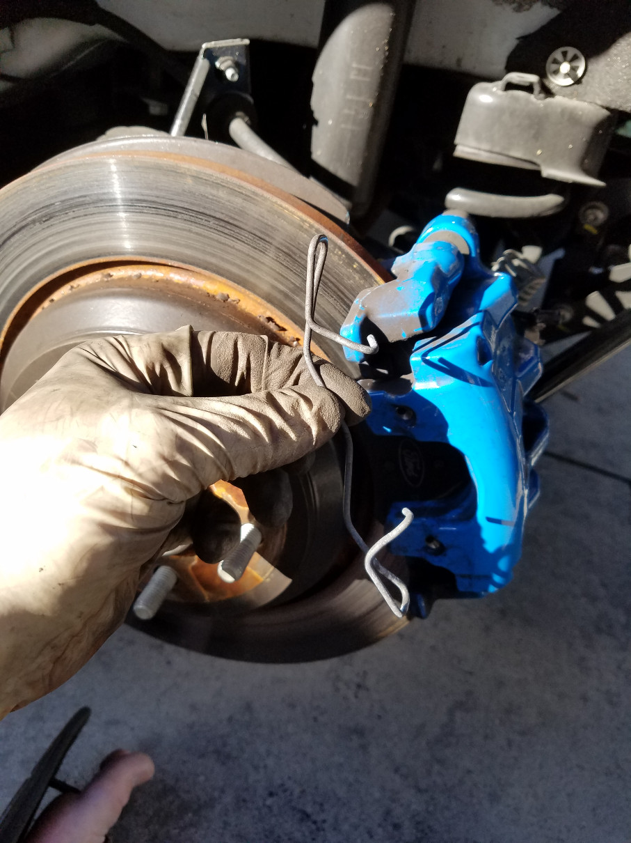 How to change the pads Ford Focus RS Forum